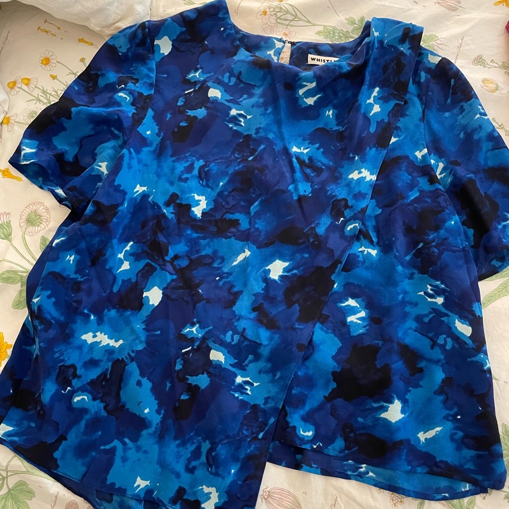 WhistlesLayered Silk Top, 12